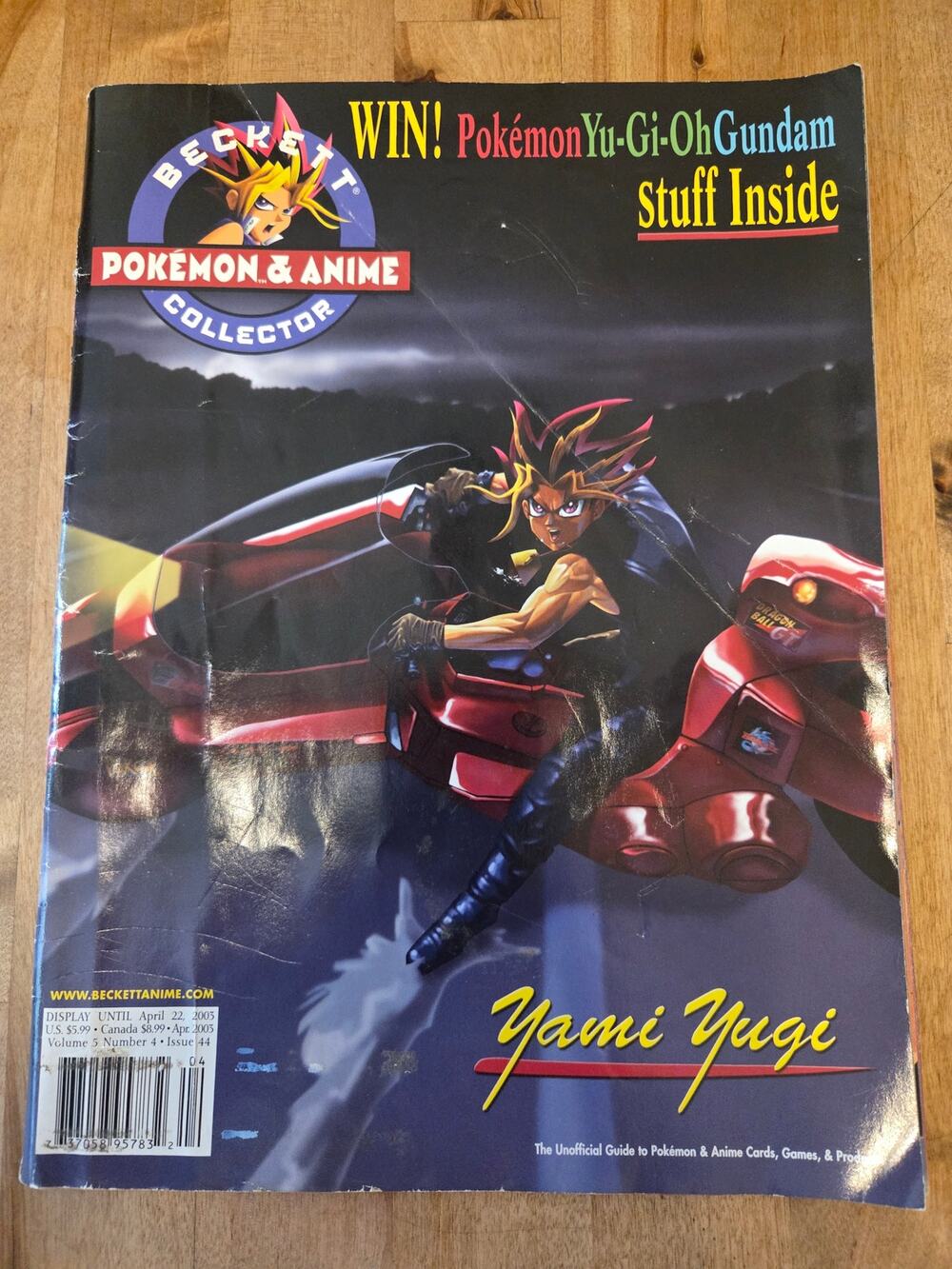 Beckett Pokémon & Anime Collector Magazine April 2003 Issue 44 (With Poster)